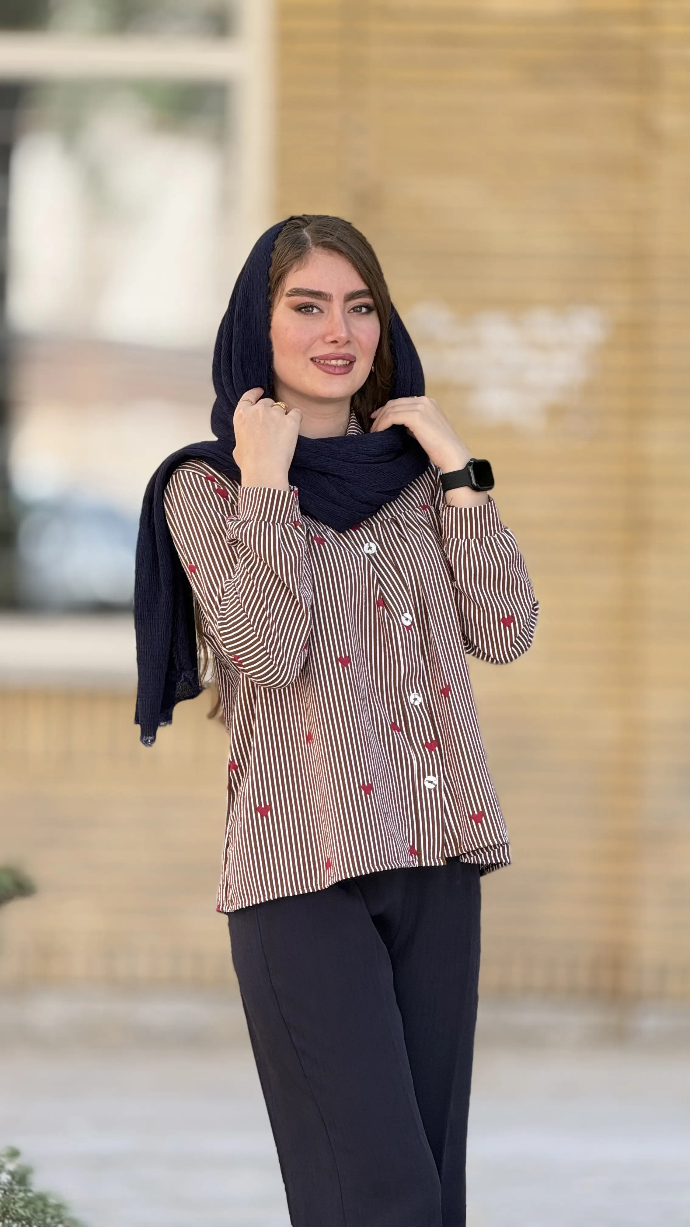 شومیز ینزی عروسکی کوتاه